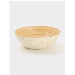 УЦЕНКА Салатник 25х25х8 см, бамбук