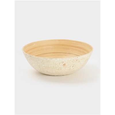 УЦЕНКА Салатник 25х25х8 см, бамбук