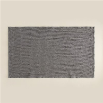Полотенце кухонное SL HOME Linen, серое, однотонное, 38×65 см