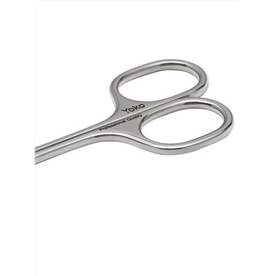 YOKO Ножницы маникюрные для кутикулы изогнутые / Premium Series SN 113, глянцевые, ручная заточка, 10,5 см 28382