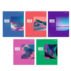 Тетрадь 48л. клетка "Моя тетрадь" гребень. обл.: мел. картон, твин-лак. В уп. 5 видов