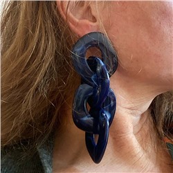 Серьги длинные на гвоздиках арт. 13 1194 (id 266280)