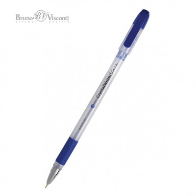 Ручка шариковая 0.38 мм "CrystalWrite.Moon" синяя 20-0404/11 Bruno Visconti