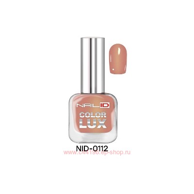 Alvin D`or Лак для ногтей Nail ID Color lux тон 0112 золотистый песок 10мл