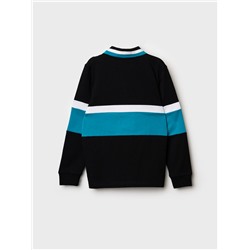 Джемпер трикотажный с воротником поло для мальчиков