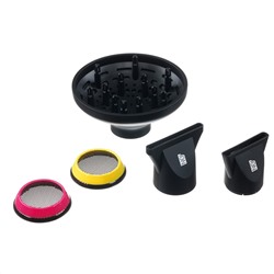 Dewal Фен для волос с ионизацией / Fiesta 03-2010 Lavender, 2600 Вт 24153