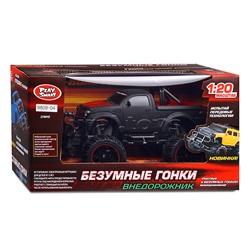 Машина "Внедорожник "Безумные гонки" р/у, в коробке