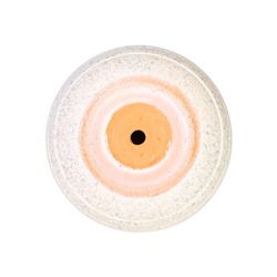 Горшок для цветов «Пряности», 2.9 л, d=19 см, h=16 см, керамический, с поддоном, белый