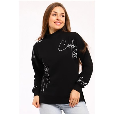 Толстовка женская 88526 (Черный)