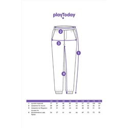 Брюки PLAYTODAY, 1088629