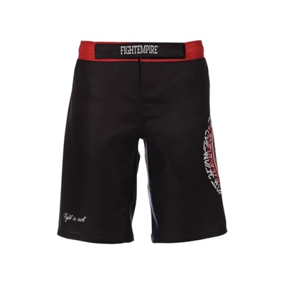 Шорты для ММА FIGHT EMPIRE, ART500, р. L, чёрные