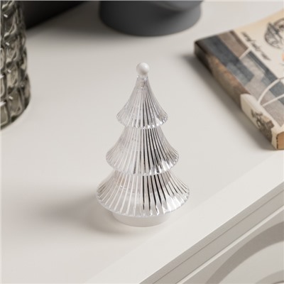 Фигура световая «Елочка» 14×8 см, от батареек 3хAG13 (в комплекте), свечение RGB