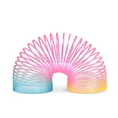 Игрушка-пружинка "Цветной круговорот"