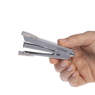 Степлер 10 на 12 листов Mist металлический ассорти (085943) Хатбер