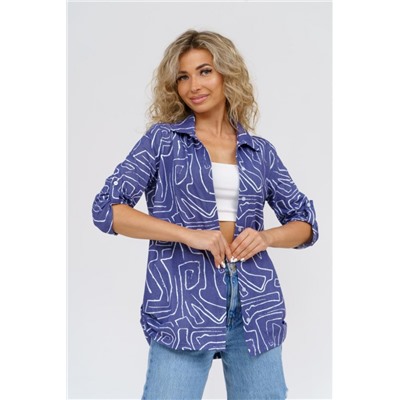 Рубашка 36768 (Синий)