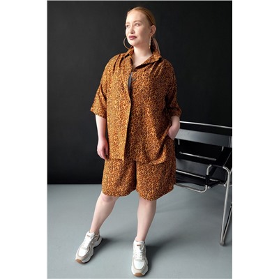 Костюм с шортами 1252 штапель НАТАЛИ, 981297