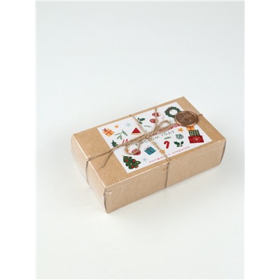 Конфеты шоколадные в коробке с сургучной наклейкой «Исполнения желаний в новом году», 180 г