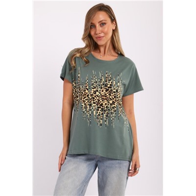 Футболка женская 32102 (Зеленый)