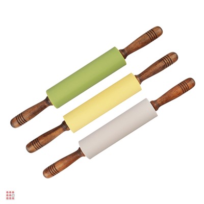 VETTA Скалка силиконовая 43х5см, 3 цвета