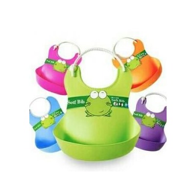 Слюнявчик силиконовый Nicole Baby