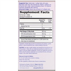 Garden of Life, Oceans Mom, пренатальная ДГК со вкусом клубники, 30 мягких желатиновых капсул