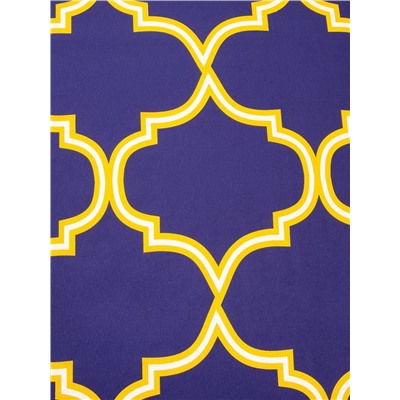 Простыня на резинке 2-спальная «Этель. Вечер в Морокко», 180×200+20 см, поплин