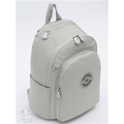 Рюкзак женский текстильный 8746MD l.gray Mindesa  в Новосибирске