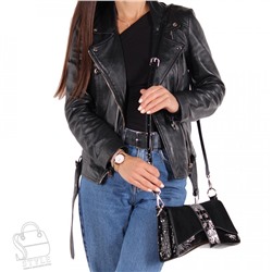 Сумка женская кожаная 1006-1THAA black Polina&Eiterou/50