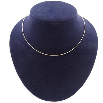 Цепь из серебра с родированием и золочением (карабин с запаянным соединительным кольцом) 925 пробы OMEMO EV D145 2C 125