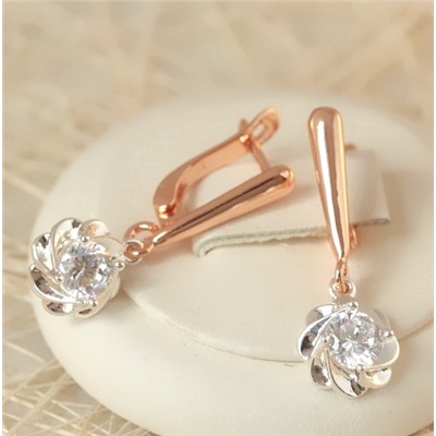 Серьги позолота H01-15368