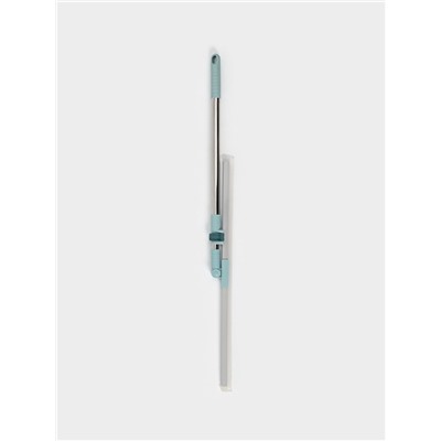 Водосгон для пола, силиконовый, поворотный сгон 60 см, черенок нержавеющая сталь 58-97 см