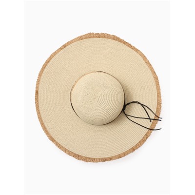 Шляпа женская MINAKU, бежевый, размер 58