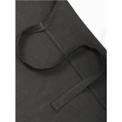 Фартук «Этель» ECO grey, 60×70 см, 100% лён, 245 г/м²