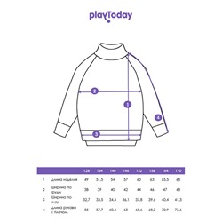 Свитер трикотажный для девочек