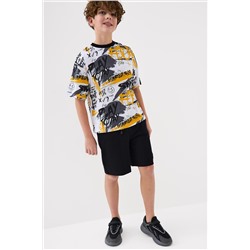 Комплект трикотажный для мальчиков: фуфайка (футболка), шорты PLAYTODAY, 1240970