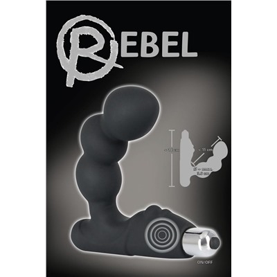 Стимулятор простаты с вибрацией Rebel Bead-shaped Prostate Stimulator