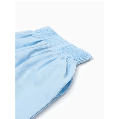 Шорты для девочки MINAKU, голубые, рост 152 см