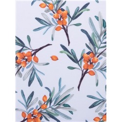 Комплект штор для кухни с подхватами Berry garden, 145×180 см-2 шт., 100% п/э