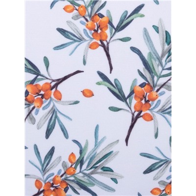 Комплект штор для кухни с подхватами Berry garden, 145×180 см-2 шт., 100% п/э