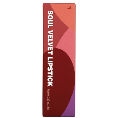 Touch in Sol, Pretty Filter, Soul Velvet Lipstick, Havana Red, 0.12 oz (3.5 g)