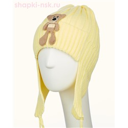 01-29-R Ушанка для девочки флис (48-52)