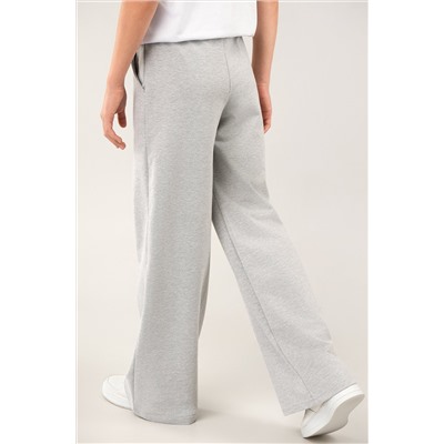 Брюки палаццо из футера для девочки Happyfox