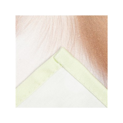 Полотенце «Этель. Зайчик с ромашками», 40×70 см, 100% хлопок, саржа 190 г/м²