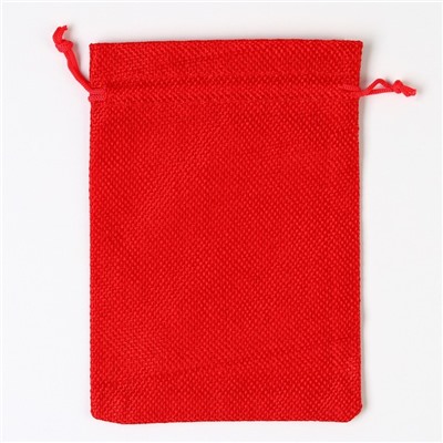 Мешочек новогодний подарочный с термонаклейкой «Посылка для тебя», 13×18 см ± 1.5 см