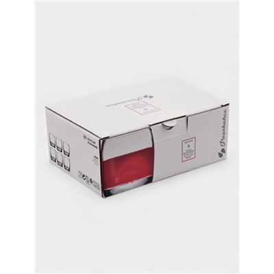 Набор стопок - шотов для водки Paşabahçe Sylvana, 80 мл, 6 шт., стекло, прозрачный