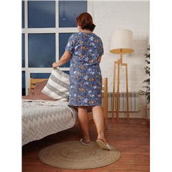 Туника "Бархатка" (Индиго)