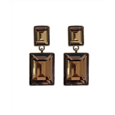 Серьги с кристаллами Swarovski