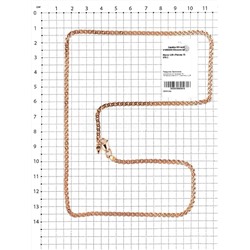 Цепь из золочёного серебра - Нонна 925 пробы V1050500155нонна
