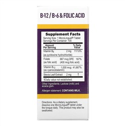 Superior Source, Cyanocobalamin B-12, 1,000 mcg, 100 Instant Dissolve Tablets