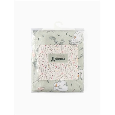 Шторы для кухни с подхватами Divine day, 150×180 см - 2 шт., рогожка 176 г/м²